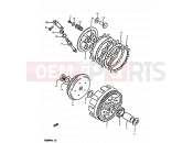 SUZUKI TS50ERK T (1996) 9 - CLUTCH