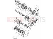 SUZUKI TS50ERK T (1996) 10 - TRANSMISSION
