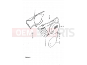 SUZUKI TS50ERK T (1996) 48 - FRAME COVER (TS50ERKT)