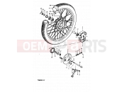 SUZUKI TS50ERK T (1996) 57 - FRONT WHEEL
