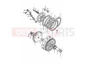 SUZUKI TS50ERK D (1983) 9 - CLUTCH