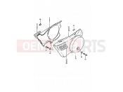 SUZUKI TS50ERK D (1983) 49 - FRAME COVER (MODEL D)