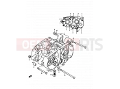 SUZUKI TS50ERKD Z (1982) 2 - CRANKCASE