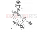 SUZUKI TS50ERKDB Z (1982) 4 - PISTON-CRANKSHAFT