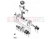 SUZUKI TS50ERP N (1992) 4 - PISTON - CRANKSHAFT
