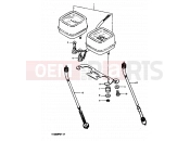 SUZUKI TS50ERP N (1992) 40 - SPEEDMETER - TACHOMETER