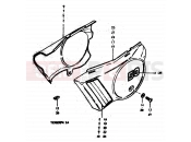 SUZUKI TS50ERP N (1992) 28 - FRAME COVER