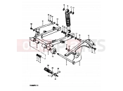 SUZUKI TS50ERP N (1992) 35 - REAR SWINGING ARM