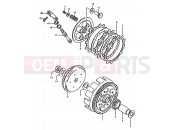 SUZUKI TS50ERP T (1996) 9 - CLUTCH