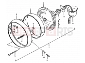 SUZUKI TS50ERP T (1996) 18 - HEADLAMP