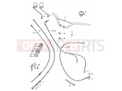 SUZUKI TS50ERP T (1996) 37 - HANDLEBAR - CONTROL CABLE