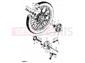 SUZUKI TS50ERPD N (1992) 31 - FRONT WHEEL