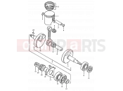 SUZUKI TS50ERPD T (1996) 4 - CRANKSHAFT