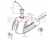 SUZUKI TS50ERPD T (1996) 26 - FUEL TANK