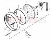 SUZUKI TS50ERPD T (1996) 17 - HEADLAMP