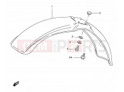 SUZUKI TS50XA M (1991) 31 - FRONT FENDER