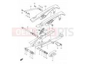 SUZUKI TS50XA M (1991) 35 - REAR SWINGING ARM