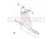 SUZUKI TS50XA M (1991) 36 - REAR SHOCK ABSORBER