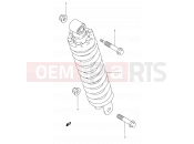 SUZUKI TS50XK G (1986) 40 - REAR SHOCK ABSORBER