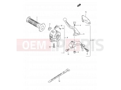 SUZUKI TS50XK H (1987) 37 - LEFT HANDLE SWITCH