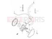 SUZUKI TS50XK J (1988) 8 - OIL PUMP
