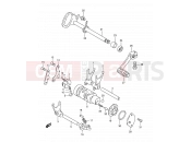SUZUKI TS50XK J (1988) 11 - GEAR SHIFTING