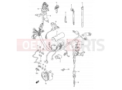 SUZUKI TS50XK M (1991) 21 - WIRING HARNESS