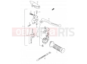 SUZUKI TS50XK M (1991) 36 - RIGHT HANDLE SWITCH