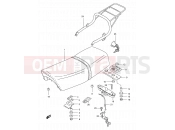 SUZUKI TS50XK R (1994) 28A - SEAT (MODEL M/R)