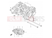 SUZUKI TS50W D (1983) 2 - CRANKCASE