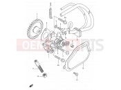 SUZUKI TS50W D (1983) 8 - OIL PUMP