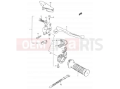 SUZUKI TS50W D (1983) 37 - RIGHT HANDLE SWITCH
