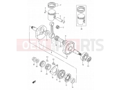 SUZUKI TS50W G (1986) 4 - CRANKSHAFT