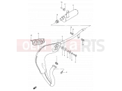 SUZUKI TS50W P (1993) 7 - MUFFLER