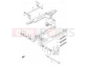 SUZUKI TS50W S (1995) 45 - REAR SWINGING ARM