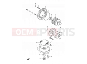 SUZUKI TU125XT X (1999) 12 - OIL PUMP
