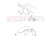 SUZUKI TU125XT X (1999) 33 - HEADLAMP HOUSING