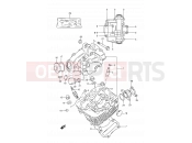 SUZUKI TU125XTU X (1999) 1 - CYLINDER HEAD