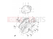 SUZUKI TU125XTU X (1999) 4 - CRANKCASE COVER