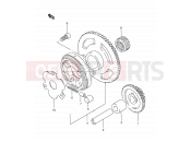 SUZUKI TU125XTU X (1999) 6 - STARTER CLUTCH