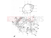 SUZUKI TU250X Y (2000) 4 - CRANKCASE COVER