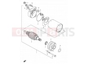 SUZUKI TU250X Y (2000) 17 - STARTING MOTOR