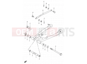 SUZUKI TU250X Y (2000) 46 - REAR SWINGING ARM