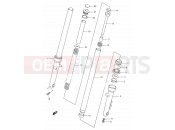 SUZUKI TU250X Y (2000) 41A - FRONT DAMPER (MODEL Y/K1)
