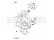 SUZUKI TU250X L0 (2010) 2 - CYLINDER HEAD