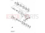 SUZUKI TU250X L0 (2010) 18 - TRANSMISSION