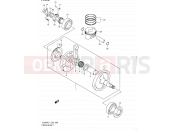 SUZUKI TU250X L1 (2011) (E03,E33) 6 - CRANKSHAFT