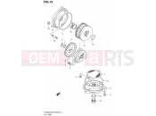 SUZUKI TU250X L2 (2012) (E03,E28,E33) 14 - OIL PUMP