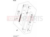 SUZUKI TU250X L2 (2012) (E03,E28,E33) 46 - FRONT DAMPER