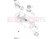 SUZUKI TU250X L2 (2012) (E24) 6 - CRANKSHAFT